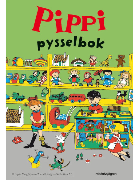 PYSSELBOK PIPPI
