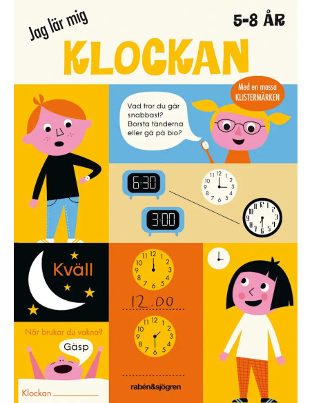 JAG LÄR MIG KLOCKAN