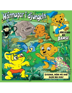 BAMSE RÖRELSESAGA DJUNGELÄVENTYR