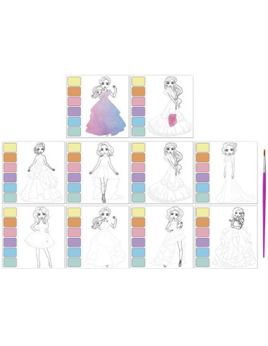 MÅLARBOK VATTENFÄRG