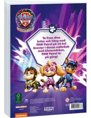 MÅLARBOK PAW PATROL