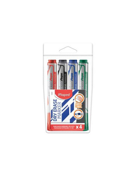 WHITEBOARDPENNA 4-P MAPED RUND