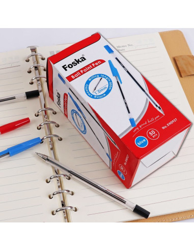 KULSPETSPENNA BLÅ 50P