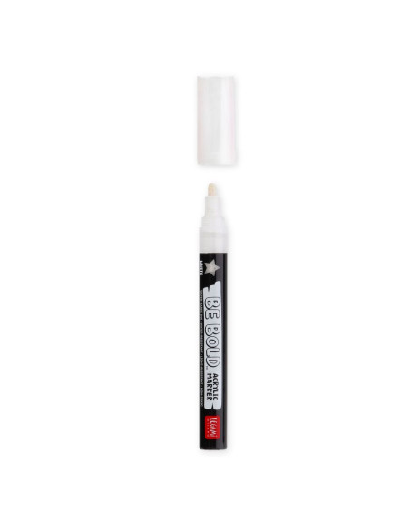 BE BOLD ACRYLIC WHITE