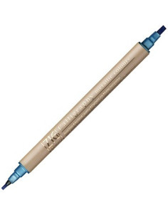 KALLIGRAFI-PENNA BLÅ METALLIC