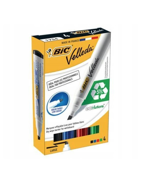 WHITEBOARDPENNA 4-P BIC SKUREN
