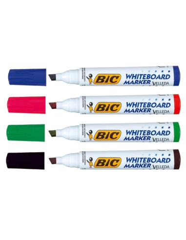 WHITEBOARDPENNA 4-P BIC SKUREN