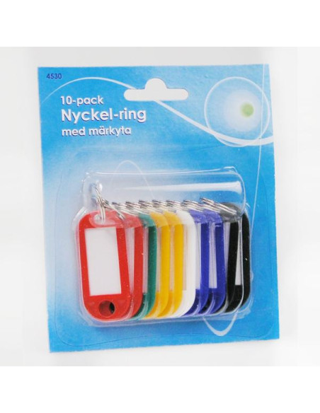 NYCKELBRICKOR 10P