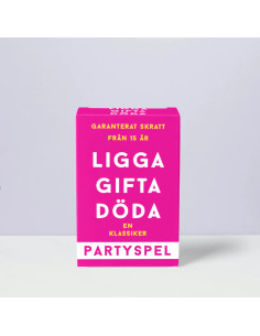 LIGGA, GIFTA, DÖDA