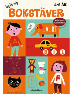 JAG LÄR MIG BOKSTÄVER