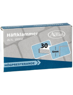 HÄFTKLAMMER 26 6 1000-P