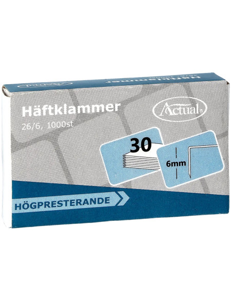 HÄFTKLAMMER 26 6 1000-P