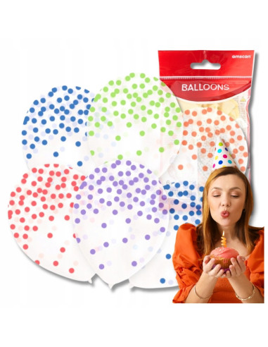 BALLONGER 6P CONFETTI