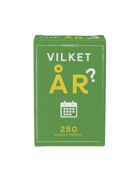 VILKET ÅR