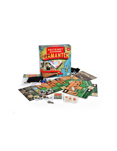 DEN FÖRSVUNNA DIAMANTEN POSTRÅNET