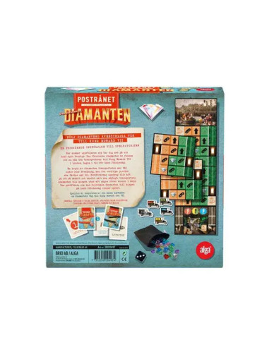 DEN FÖRSVUNNA DIAMANTEN POSTRÅNET