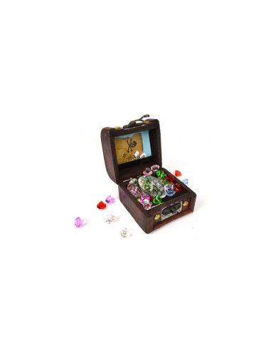 KISTA MED KRISTALLER