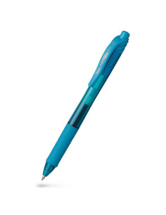 GELPENNA PENTEL 07 LJUSBLÅ