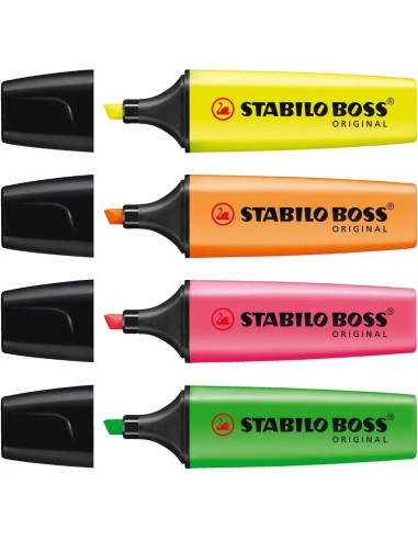 STABILO BOSS ORIGINAL 4P