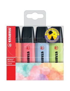 STABILO BOSS PASTEL 4P