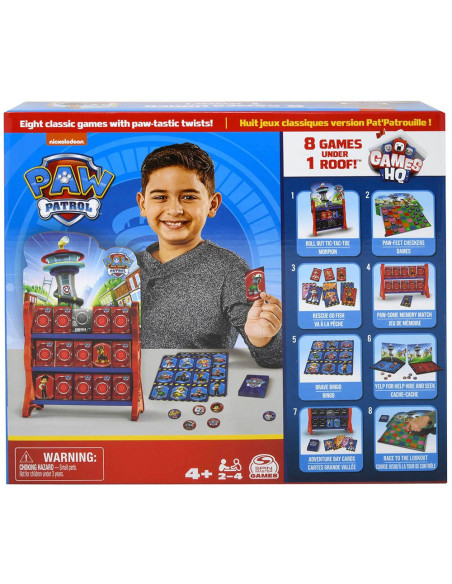 PAW PATROL 8 IN 1 SPEL