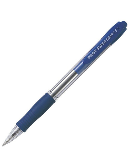 PILOT SUPER GRIP F BLÅ