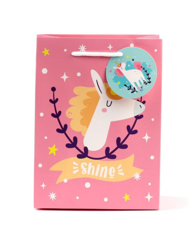 PRESENTPÅSE UNICORN M