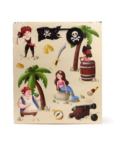 PRESENTPÅSE JOLLY ROGER XL