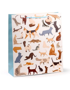 PRESENTPÅSE FELINE CAT XL