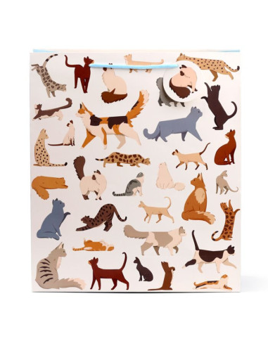 PRESENTPÅSE FELINE CAT XL