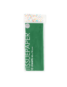 SILKESPAPPER M.GRÖN 10P 2