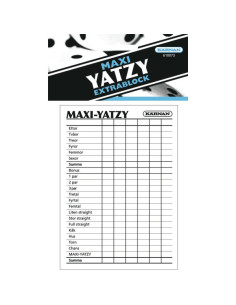 YATZY MAXI BLOCK