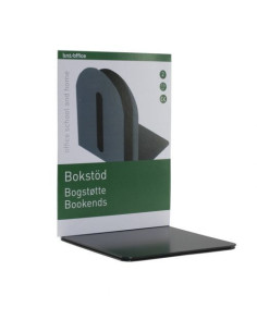 BOKSTÖD SVART 2-P