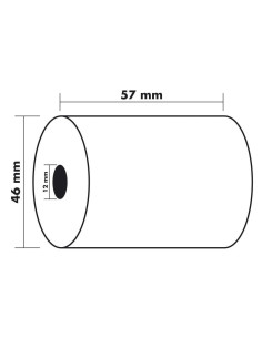 THERMORULLE 57MMX24M 5P 2