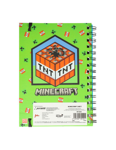 MINECRAFT ANTECKNINGSBOK