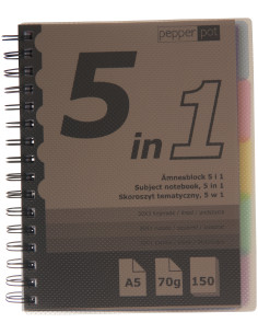 5-ÄMNESBLOCK A5