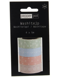 WASHITEJP 4P PASTELL