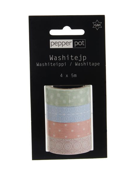 WASHITEJP 4P PASTELL