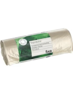 SOPSÄCK KNYT 125L 8P TRANSP