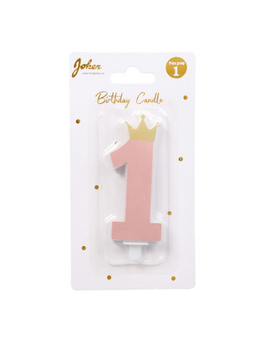 TÅRTLJUS PINK CROWN 1