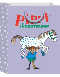 PRESENTPÅSE PIPPI M LILA