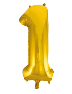 GULD SIFFRA 1 86CM