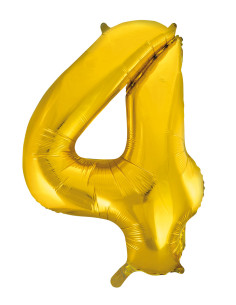 GULD SIFFRA 4 86CM