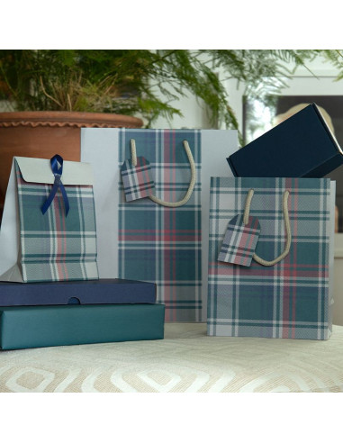 PRESENTPÅSE TARTAN M TEJP