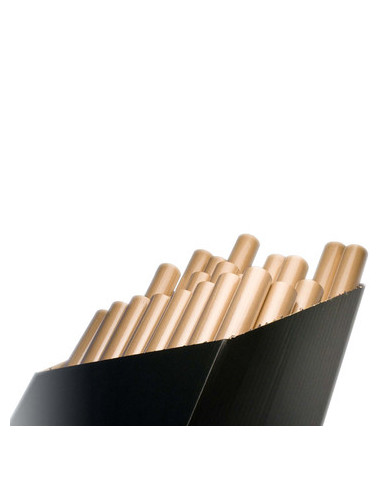 OMSLAGSPAPPER BRUNT 10M