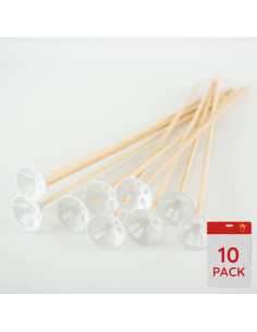 BALLONGPINNE BAMBU 10P