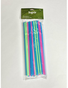 SUGRÖR FÄRGADE 40-PACK