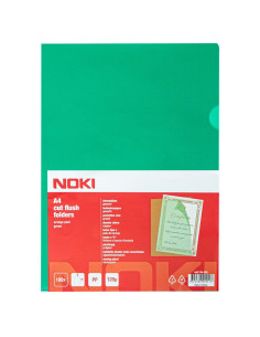 AKTMAPP GRÖN 100-P NOKI 2