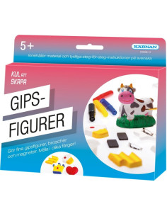 KUL ATT SKAPA GIPSFIGURER