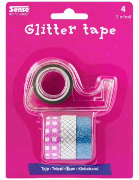 GLITTERTEJP 4-P